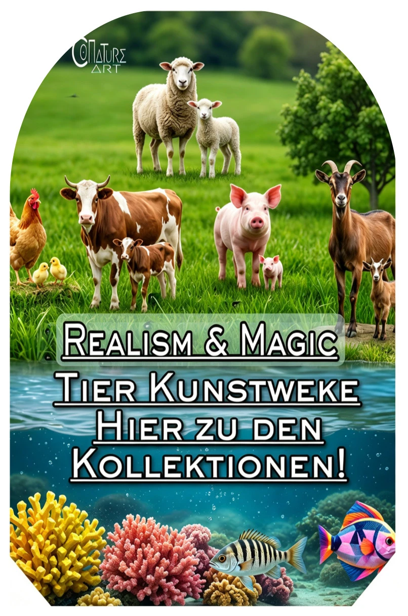 Eingang zur Kollektion: Die Hüter der natürlichen Kreisläufe & Qualen hinter Gittern – Realism & Magic Mission
