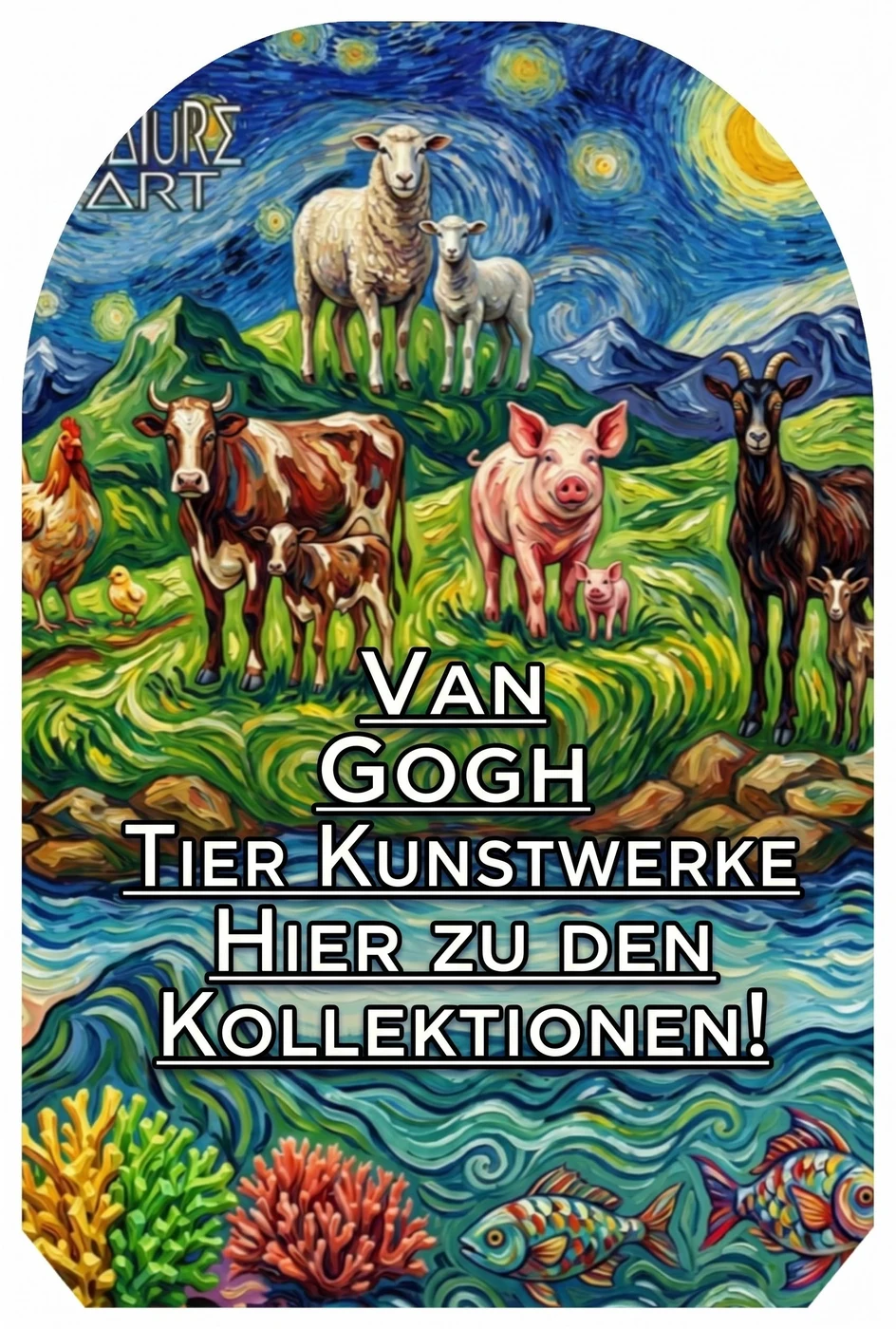 Eingang zur Kollektion: Stimmen der Natur – Van Gogh Mission